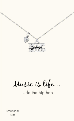 Hip-Hop silver pendant